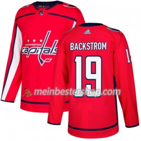 Washington Capitals Nicklas Backstrom 19 Adidas 2017-2018 Rot Trikot Authentic - Herren